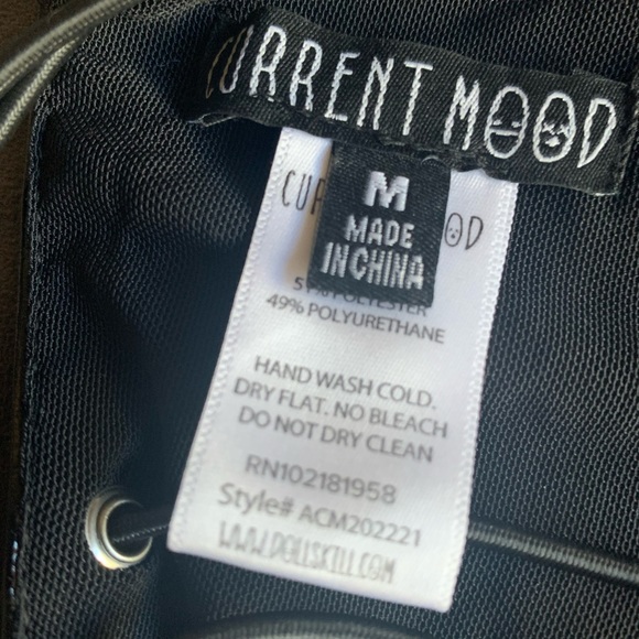 BLESS THIS MESS VINYL TOP | Dolls kill wet leather - Picture 5 of 5